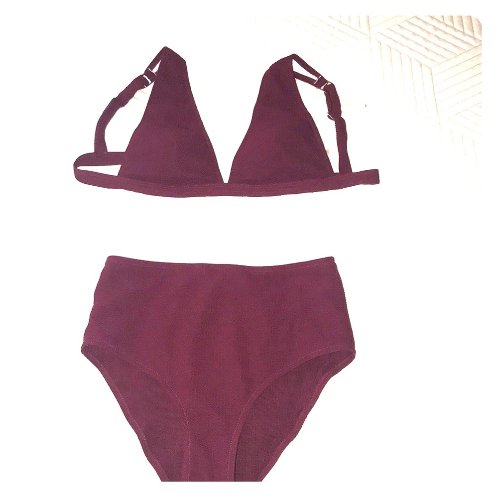 Two piece bathing suit